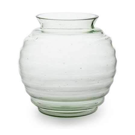 Vase Felicitas - Original Thüringer Waldglas, 1939 von Richard Lauke, BAUHAUS Weimar, entworfen